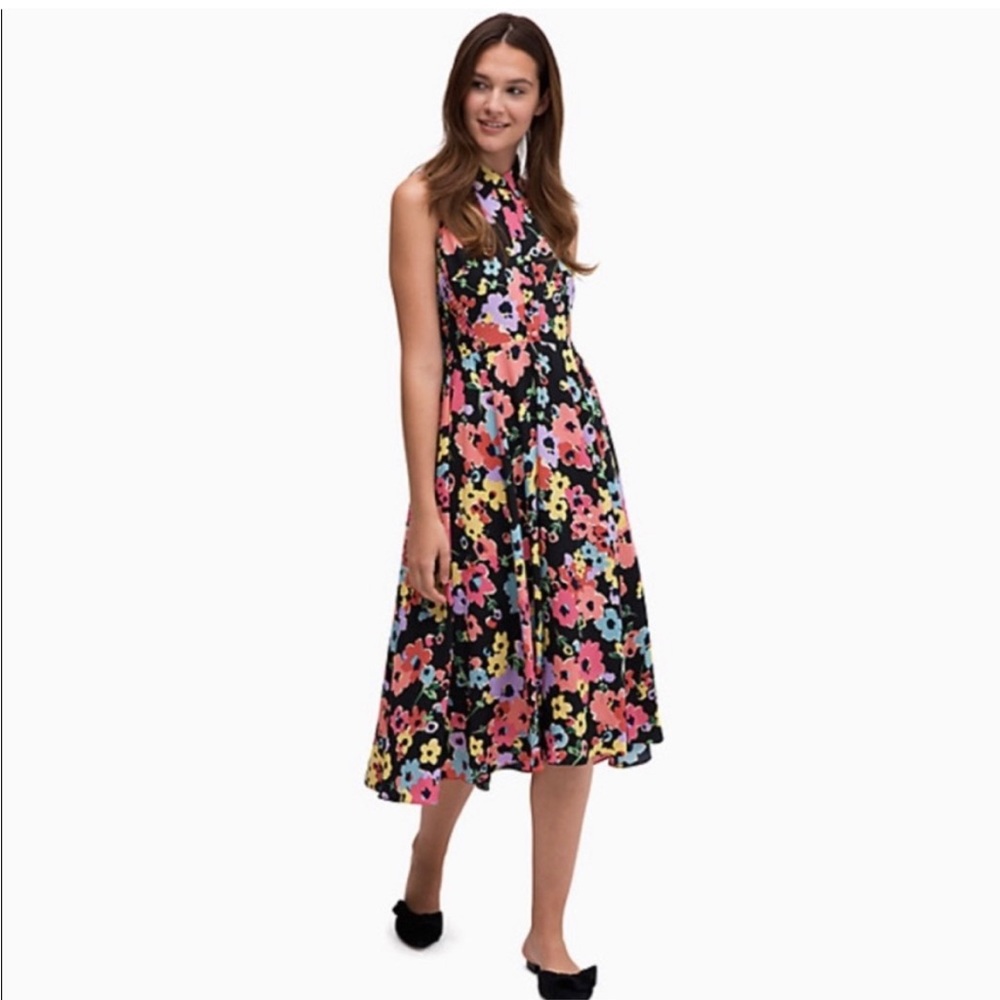 Kate Spade floral maxi dress